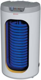 Drazice OKC 160 NTR/HV álló, felső bekötésű, 1 hőcserélős indirekt tároló