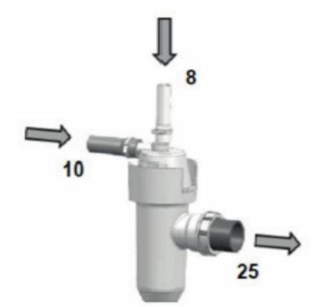 BWT Aqa Perla lefolyó szifon (P0074702)