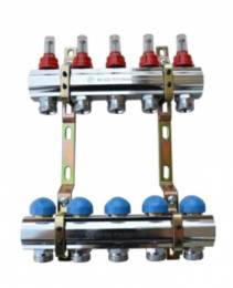 TE-SA előszerelt osztó-gyűjtő áramlásmérővel,11 körös