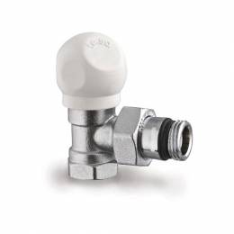 TE-SA előremenő sarok radiátorszelep 3/8