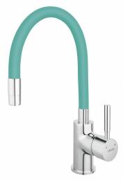 Ferro Zumba álló mosogató csaptelep flexibilis kifolyócsővel, menta BZA4M