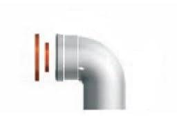 Ariston koncetrikus könyökidom 90° 60/100